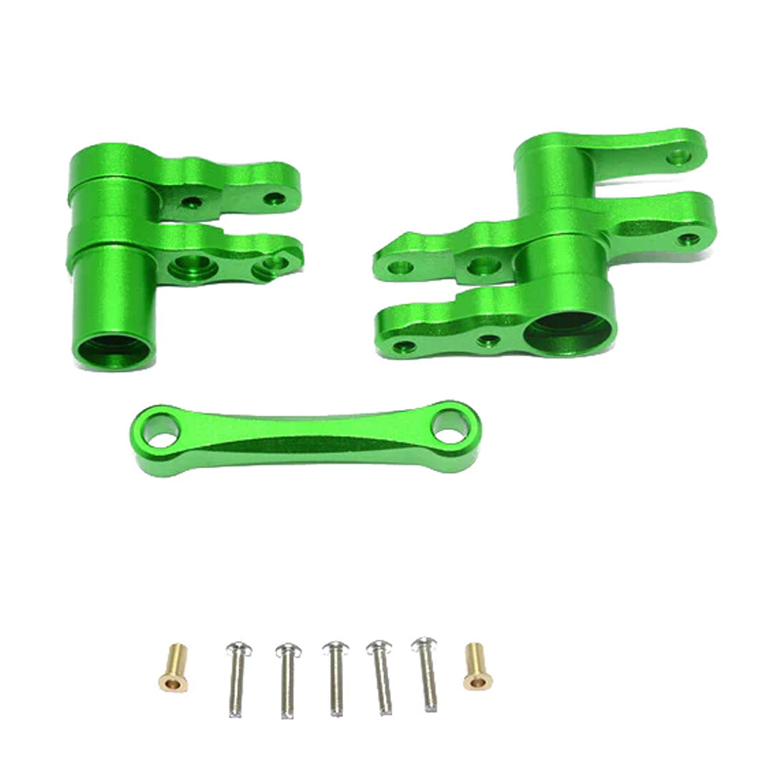 Aluminium Aufhängung Für Traxxas 4-Tec 2.0/3.0 – Hintere Untere Federhalterung, 1 Set Grün