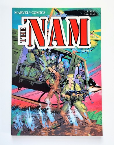 The 'Nam TPB Graphic Novel 1988 Volume 2 Marvel Comics 1st Print Michael Golden