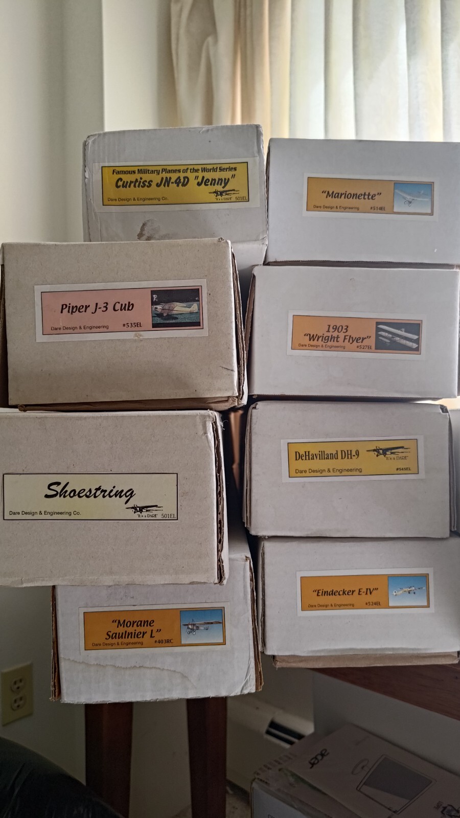 Lot of 10 Dare Design & Engineering model airplane kits eBay