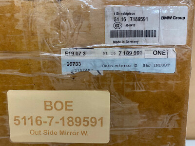 BMW Outside Mirros Assy - #51167189591 / A046412 - Fits BMW | eBay 