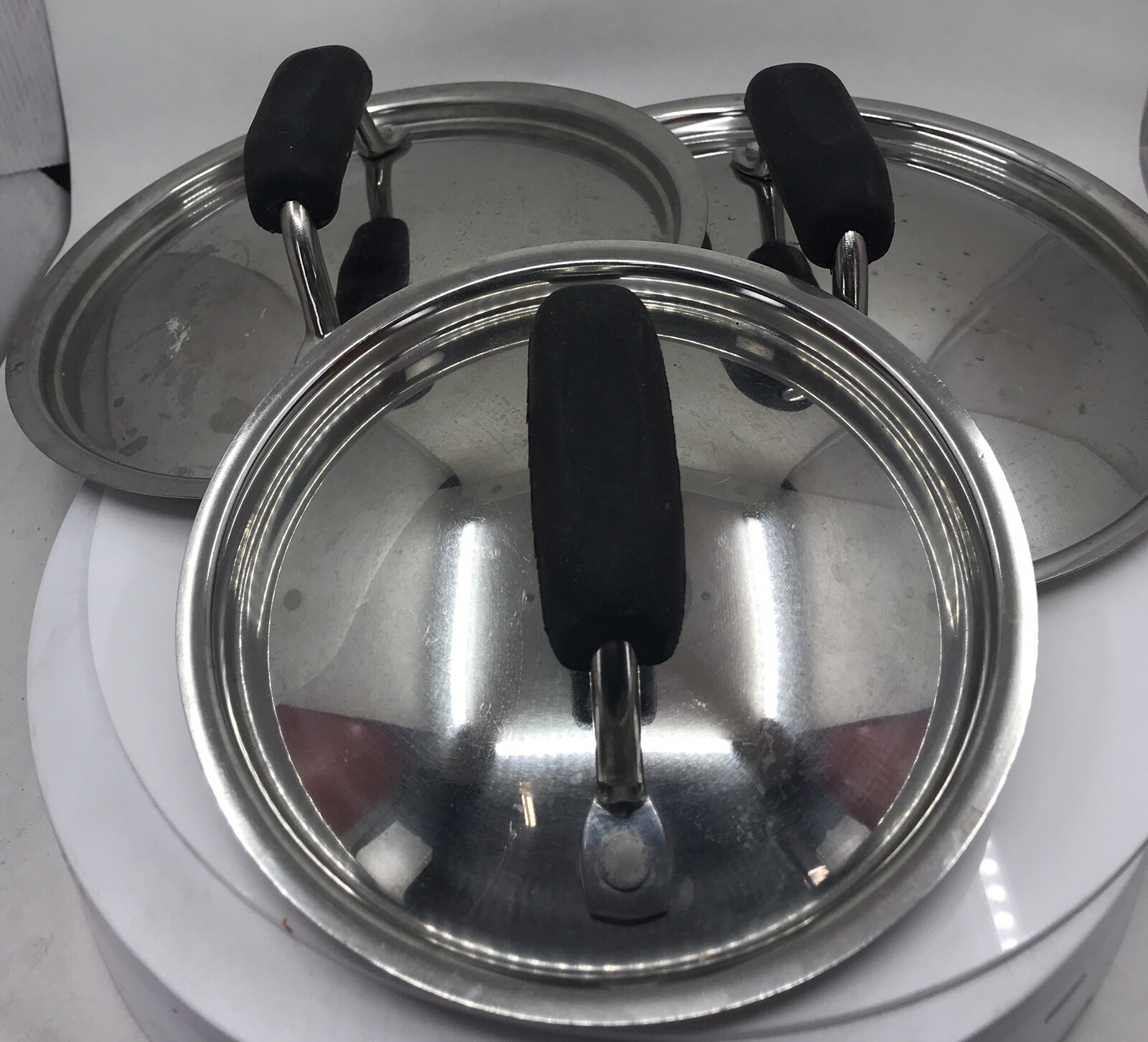 cuisinart Replacement lids for pots and pans / Metal / set of 3 eBay