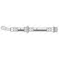 Ferodo Bremsschlauch FüR Suzuki Swift II SchräGheck EA MA 1.0I 1.3 SF413 1.3I