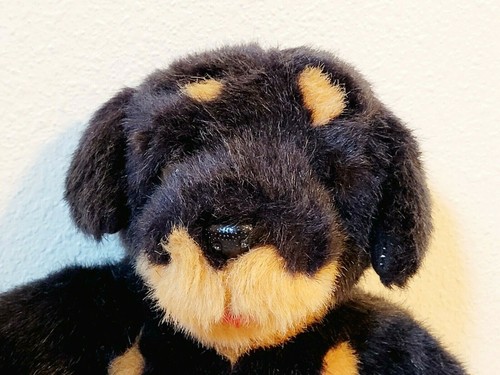 2005 Nanco Animaland ROTTWEILER Puppy Dog Stuffed Animal Plush 15" - Picture 2 of 6