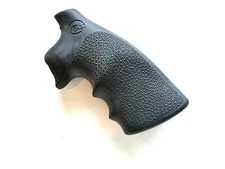 Colt Original Anaconda Factory Hogue Rubber Grips Black Stipple With Hardware