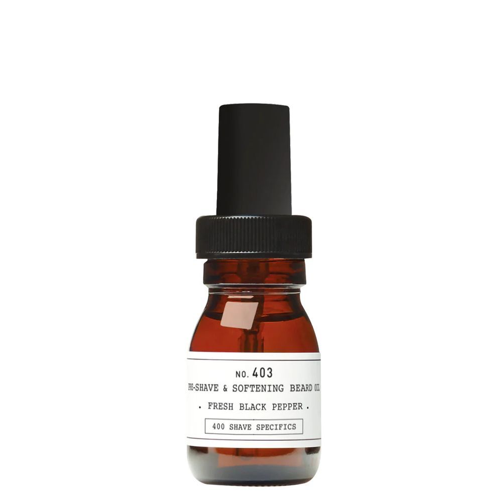 Depot No.403 Pre-Shave & Softening Beard Oil FRESH BLACK PEPPER 30ml
