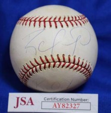 Raul Mondesi JSA COA Autograph National League Signed Baseball