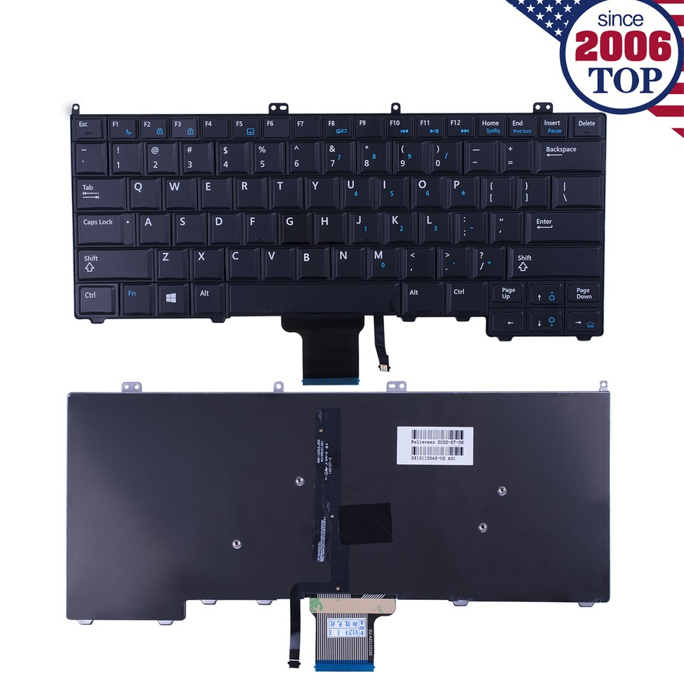 Tastiera Retroilluminata US Per Dell Latitude E7240 E7440 – 8PP00