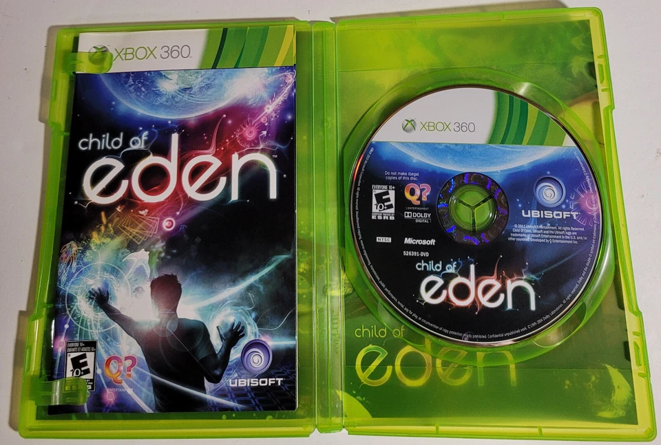 Child of Eden (Microsoft Xbox 360, 2011) Complete and Tested - Image 3 of 4