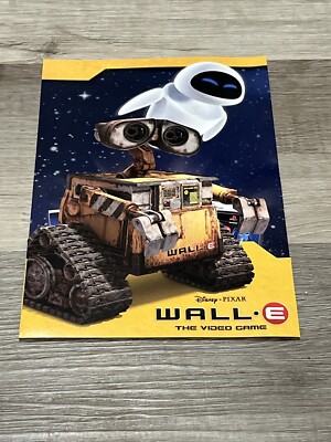 E3 WALL-E The Video Game Press Promo Sell Sheet Brochure Disney Pixar PS2 XBOX