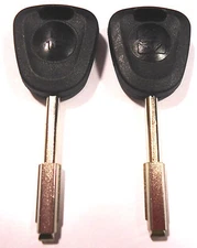 2 NEW 90 - 97 JAGUAR XJ6 XJ12 XJR SOVEREIGN VANDEN PLAS REPLACEMENT UNCUT KEY 
