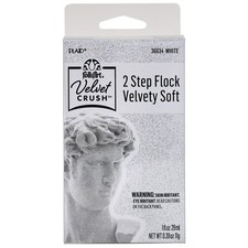 FolkArt Velvet Crush Flocking Kit-White