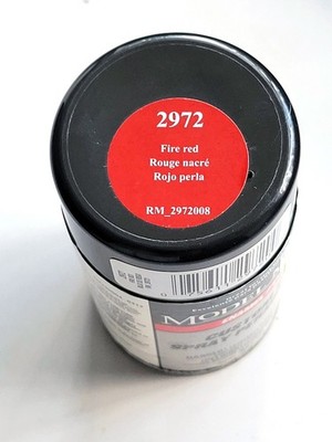 Testors Model Master Custom Spray Fire Red 2972 3.0 oz NOS