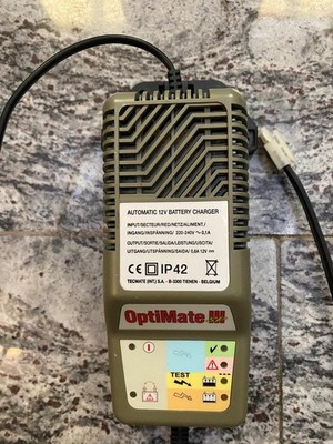 OptiMate III SP 12V Motorrad Autobatterie Ladegerät Tecmate für Tiefentladung