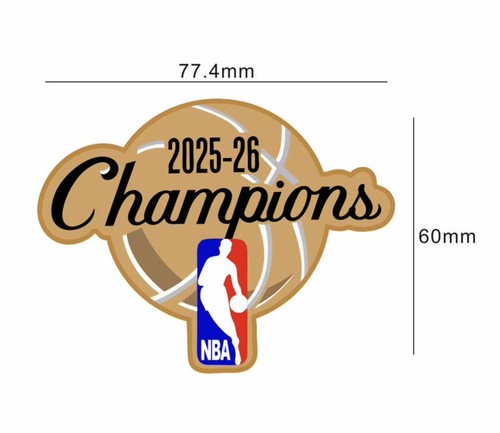 25-26 NBA Finals Knicks Opening Night Champions Jersey Patch Iron on READ DESC.