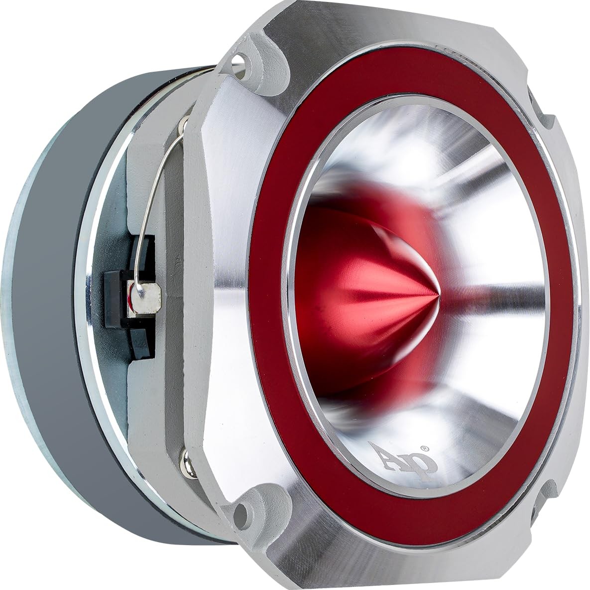 Heavy Duty Super Tweeter (ATR-4053-RED), 400 Watts, Die Cast Aluminum Frame, ...