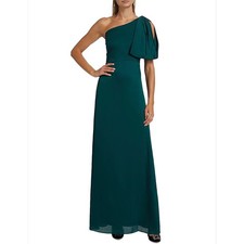 Dress the Population Georgina Green Evening Gown One Shoulder Dress Size Medium