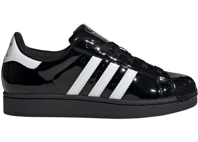 Size 8.5 - adidas Superstar II Core Black Metallic (Women's) JS4009
