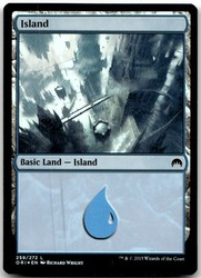 Island (259) Foil Magic Origins MTG