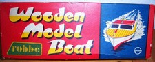 ROBBE Modellbau  Motorboot   " Wooden Model Boat " "RIVA"  60er Jahre WIE NEU !!