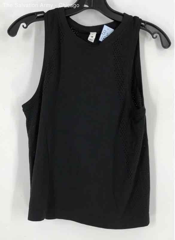 Lululemon Womens Black Sleeveless Activewear Pullover Tank Top Size 4 Lot Of 2