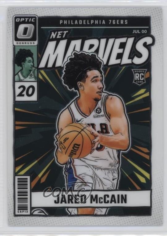 2024-25 Panini Donruss Optic Net Marvels Jared McCain #23 1i3m