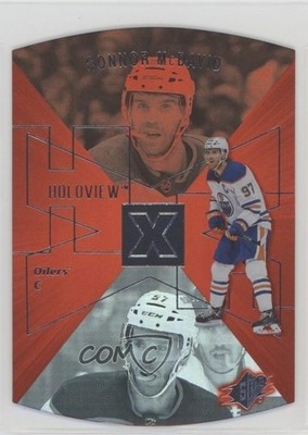 2023 Extended Series 1997-98 SPx Holoview Retros Red 196/250 Connor McDavid 05u8