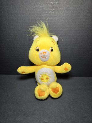 Care Bears 8'' Yellow Plush Funshine Bear/Sunshine Bear Vintage 2007 