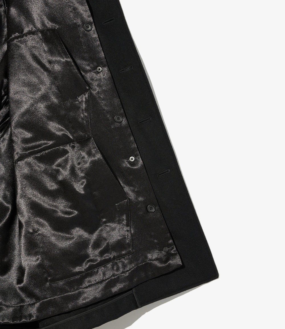 Engineered Garments Fireman Jacket Black 24oz Woo… - image 4