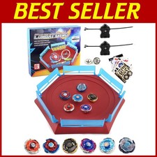 Metal Fusion Battling Tops Set with Stadium and Launchers