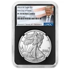 2023-W $1 1-oz Proof American Silver Eagle NGC PF70UC FDI Trump Label Retro Core