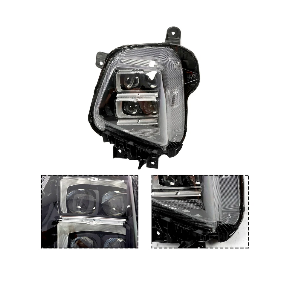 For 2022 2023 Hyundai Tucson Front Left LED Headlight Headlamp Driver Side - Image 2 of 4