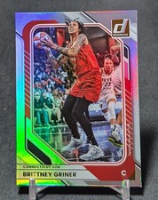 Brittney Griner Silver Holo Foil 2026 Panini WNBA Donruss Card 6 Connecticut Sun