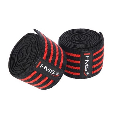 Kniebandagen Wraps Knie Support 2 m Set (2 Stk) Krafttraining Gym HMS OKX02