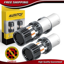 2x 7507 Bau15s Led Led Turn Signal Light Amber No Hyper Flash Canbus No Error