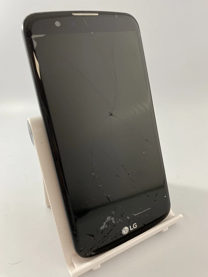 LG K10 K420N Black Unlocked 16GB 5.3" 13MP Android Smartphone Cracked Incomplete - Image 3 of 4