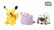 Pok mon Center Original Goods Pokemon Friends Plush Doll 3 Types New Japan PSL
