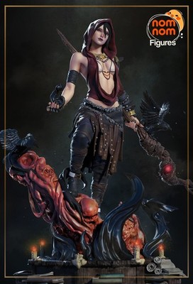 Morrigan - Dragon Age: Origins - Fan Art Figur - Resin 3D Druck 217mm/89mm/89mm