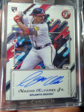 2025 PRISTINE BASEBALL NACHO ALVAREZ JR ROOKIE PRISTINE ON CARD AUTO
