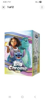 2025 Topps Chrome Disney Blaster Box-FACTORY SEALED