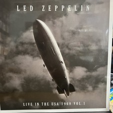 Led Zeppelin Live In The USA 1969 Volume 1 Limited Edition 180g Vinyl LP Sealed 
