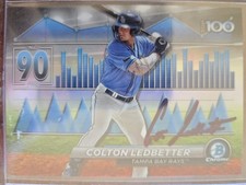 2024 Bowman - Bowman Scouts Top 100 Colton Ledbetter #BTP-90 (RC) IP SIGNED AUTO