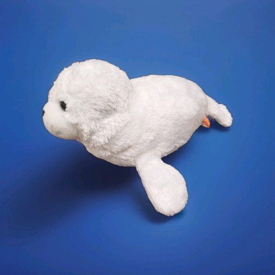 ~Wild Republic Cuddlekins HARP SEAL Pup Stuffed Animal Plush Toy White 12''~