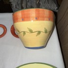Pfaltzgraff Napoli Stoneware Coffee Soup Cup Mug 16oz Set of 6 Hand Painted — photo 7