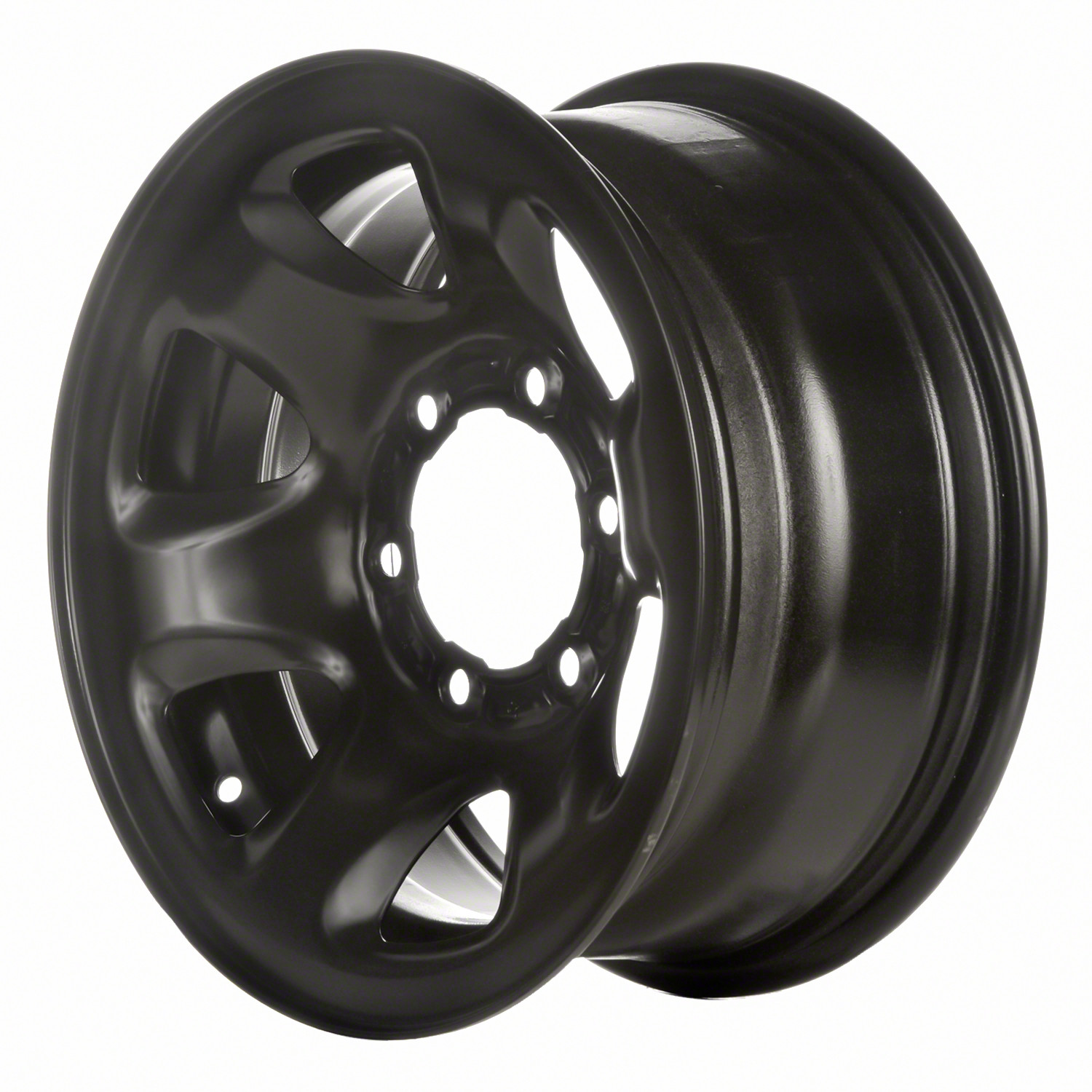 Refurbished 15x7 Painted Black Wheel fits 1992-1995 Toyota Toyota Pickup 4Wd