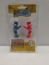 Worlds Smallest Rock Em Sock Em Robots Boxing Miniature Pocket Sized Toy Mattel