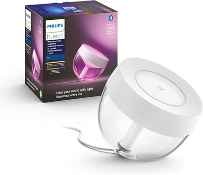 Philips Hue Iris Smart LED Table Lamp, White - White and Color Ambiance - 1 Pack