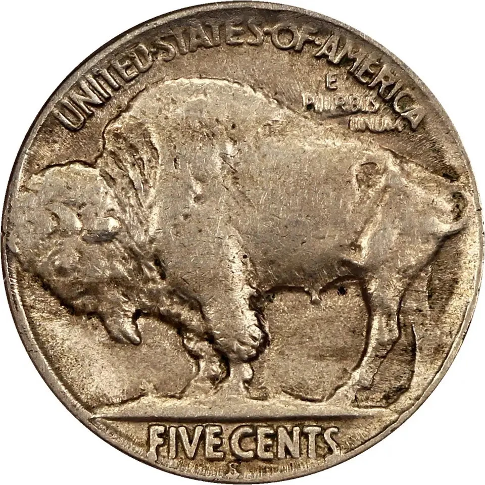 1919-S 5C NGC AU55 CAC Buffalo Nickel 1711501-006 - Image 4 of 4