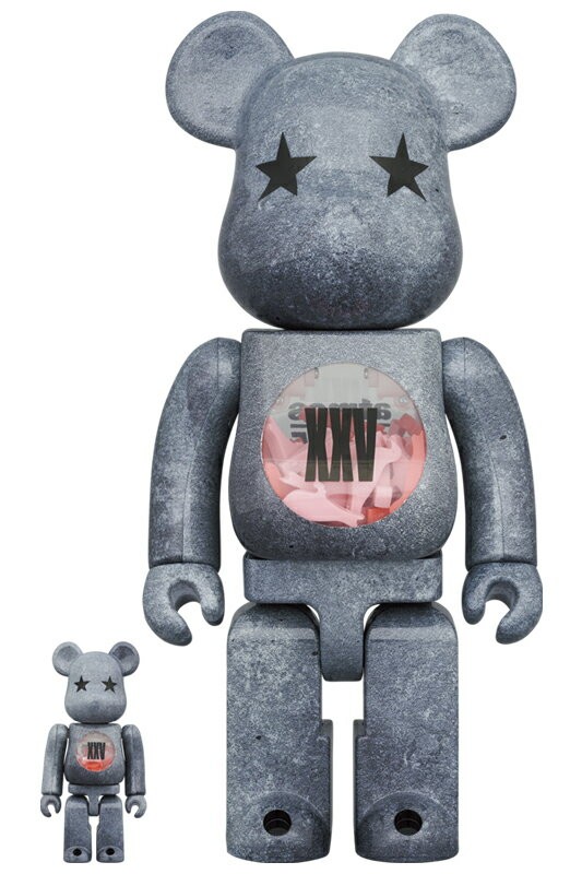 MEDICOM TOY - BE@RBRICK×atmos×STAPLE 400% Staple Pigeon x Atmos x Medicom Toy 400% & 100% Bearbrick