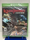 Killer Instinct: Definitive Edition OOP XBOX ONE RARE NEW Sealed Out Of Print