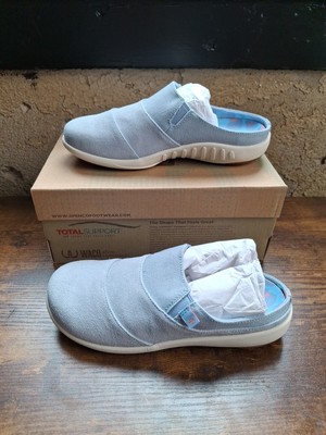 Spenco Siesta Nuevo Bokeh - Women's Layered Siesta Mule Blue Fog - 7B